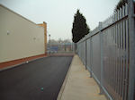 New Road building with all drainage, paving and fencing