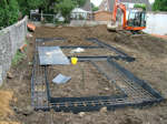 Soham, Cambridgeshire: Preparations for Reinforced Foundations